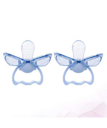 Nuobesty 2-Pack Silicone Baby Pacifier Accessories | Baby Schnuller Soothing Toy | Size 1 Blue | International Shipping Available - Buy Online on GoSupps.com