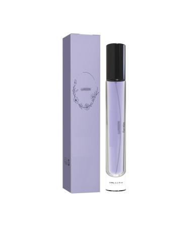 Perfume Fresh Lasting Perfume Round Bottle Perfume For Men And Women Lasting Fragrance Lavender Perfume Fragrance (10ml) 1 Fl Oz (Pack of 1) Purple