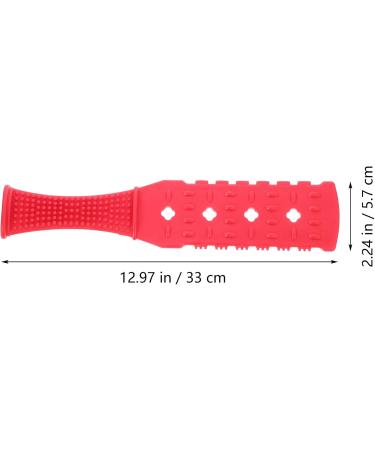Lurrose Handheld Body Massager & Back Scratcher 3-in-1 Pai Sha Board for Meridian Massage TPR Material - International Shipping Available - Buy Online on GoSupps.com