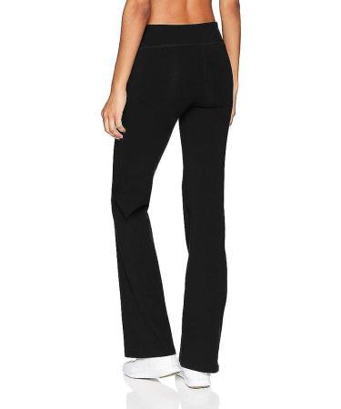 Vickyleb Women's Black Wide Leg Yoga Pants - XX-Large | Casual Loose Fit & Flare Style - Buy Online on GoSupps.com