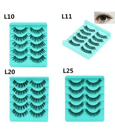 Shop 3D False Eyelashes - 5 Pairs Natural Handmade Magnetic Eyelash Kit Easy Application No Glue Required | International Shipping - Buy Online on GoSupps.com