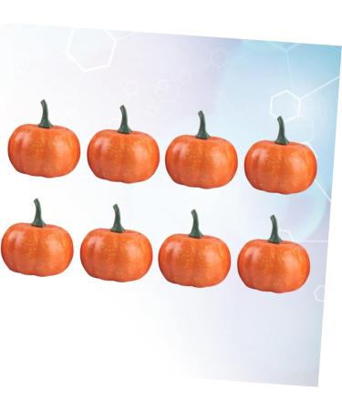 Garneck 16 Pcs Pumpkin Decor Halloween Pumpkin Ornaments Artificiales Para Halloween Fake Fruit Fake Fruit Home Giant Fake Pumpkin Fall Harvest Decor Artificial Pumpkin Props 6cm - Buy Online on GoSupps.com