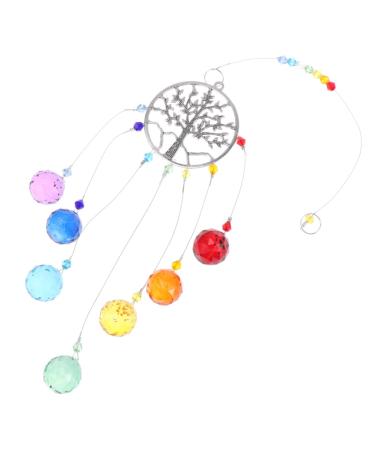 OSALADI Window Hanging Ornament Window Hanging Decorations 1PC Crystal Pendants Crystal Wall Ornament Pendant for Wall Crystal Ball Variety partition Curtain Car Pendant