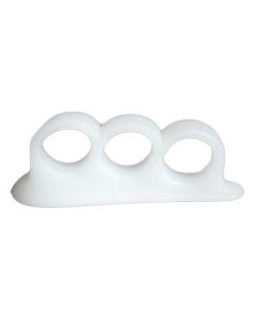 Pedimend Gel Hammer Toe Splint Cushion | Toe Separators & Spacers for Hammertoes | Foot Care for Men and Women (White) - Buy Online on GoSupps.com