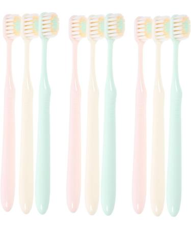 Solustre 27-Piece Soft Toothbrush Set | Gentle Bristle Toothbrushes for Adults | International Shipping Available - Buy Online on GoSupps.com
