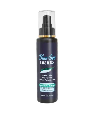 3.38floz 100ml Blue Sea Face Wash