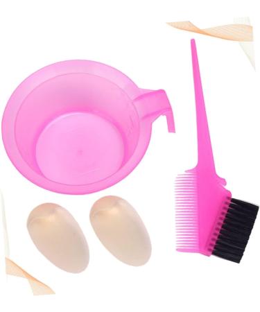 FRCOLOR 6 Sets Hair Dye Tool Beard Dye Brush Hair Coloring Brushes Hair Dyeing Supplies Hair Dyeing Brush Hair Paint Brush Hair Salon Tool Hair Coloring Bowl Comb Pink Baking Oil - Buy Online on GoSupps.com