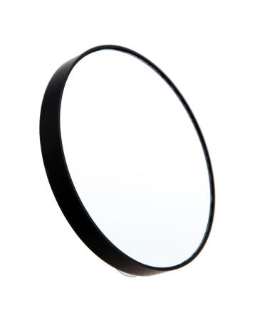 Naemriee 10X Magnifying Mirror With Two Suction Cups Tools Round Mirror Big Mirror Ten Magnification black