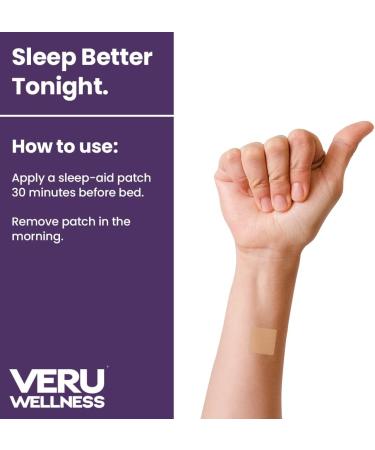 Wellness Tree Natural Sleep Patch - Contains Melatonin 5-HTP & Magnesium - Tranquil Sleep & Jet lag - Fall Asleep Faster Sleeping Patch for Adults - Comfortable & Easy to Apply - Buy Online on GoSupps.com