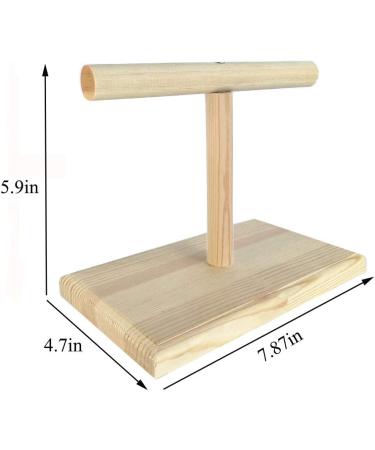LINSHRY Portable Bird Training Stand - Ideal for Parakeets, Conures, Lovebirds, and Cockatiels - Buy Online on GoSupps.com