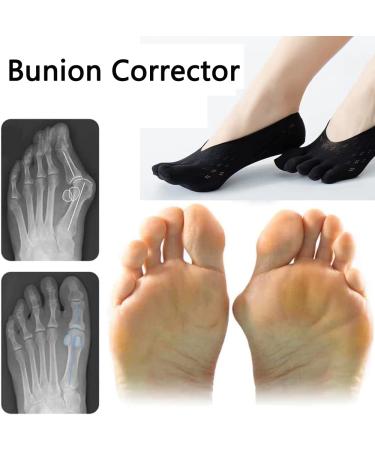 JASUBAI Projoint Antibunions Health Sock for Women - Bunion Corrector & Toe Separator Socks (5 Pairs) - Buy Online on GoSupps.com
