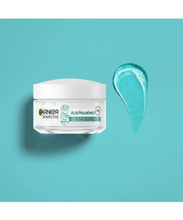 Garnier Hyaluronic Aloe Day Cream with Aloe Vera and Hyaluronic Acid Intensely Moisturises 48 Hours Nourishes and Filled - Buy Online on GoSupps.com