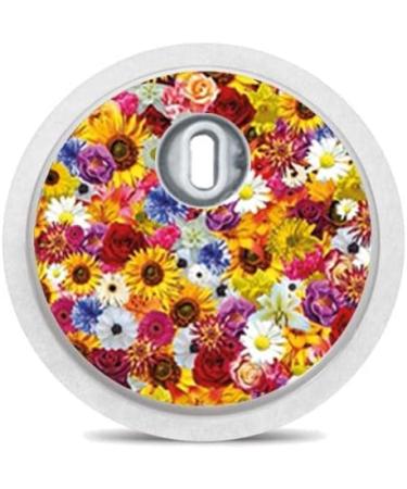 FreeStyle Libre 3 Sensor Sticker Set - 10 Flower Designs | Diasticker - Stylish Stickers for Your Sensors - Buy Online on GoSupps.com