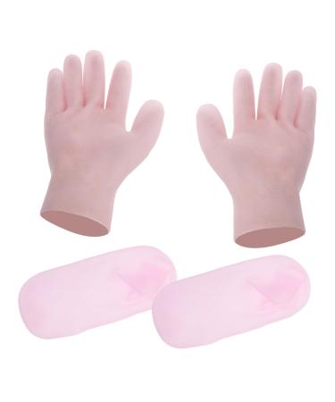 Beatifufu 1 Set Waterproof Sun Protection Gloves Women Gloves for Dry Hand Dry Hand Gloves Hand Moisturizing Gloves Moisturizing Socks Moisturizing Gloves and Socks Moisturizer Gloves