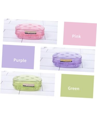 Ciieeo 2pcs Soap Dish Holder Container Box Portable - Buy Online on GoSupps.com