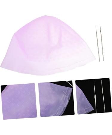 Angoily 1 Set Hair Color Highlighter Cap Hats Hair Dye Crochet Hook Dye Mixer Bowl Hairdressing Supplies Home Highlight Tool Silicone Hair Salon Caps Hair Coloring Hat Dye Caps - Buy Online on GoSupps.com