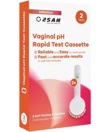 Vaginal pH Test Kit (2 Pack) - Easy-to-Use Discreet Design for Accurate Bacterial Vaginosis Testing | International Shipping - Buy Online on GoSupps.com