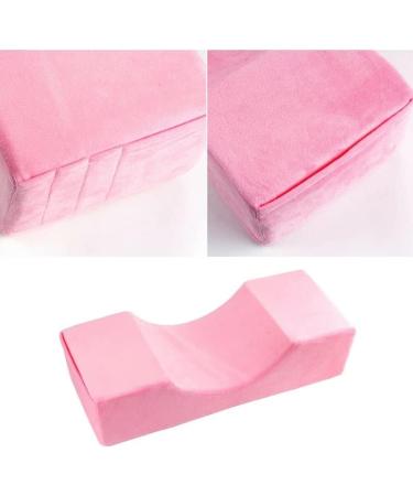 Koolouispoper Grafted Eyelash Extension Pillow - Soft Memory Foam Neck Support with Pocket, Pink - Buy Online on GoSupps.com