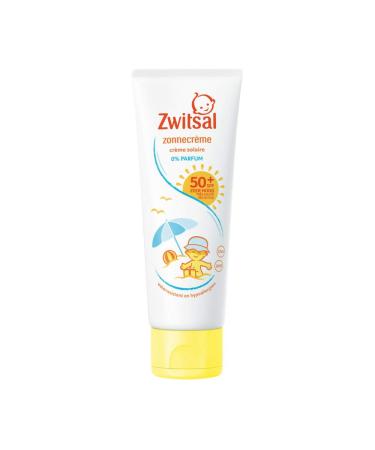 Zwitsal Sun Cream SPF50+ 0% perfume - 75ml - baby sun brand perfume free
