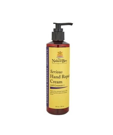 The Naked Bee Lavender & Beeswax Serious Hand Repair Cream 8 oz. Lavender & Beeswax 8 Fl Oz (Pack of 1)