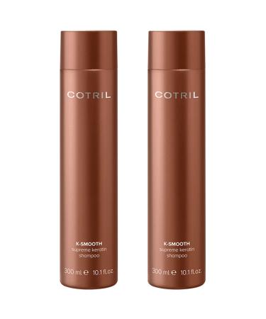 Cotril KSmooth Supreme Keratin Shampoo 2 x 300 ml 300 ml Paquete de 2