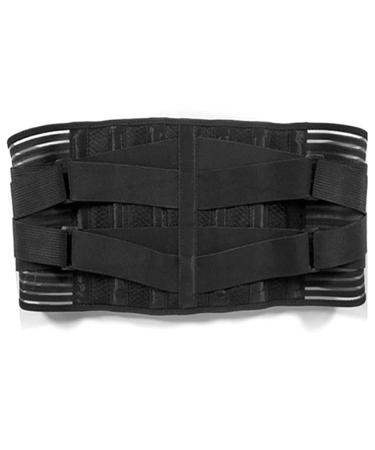 qazaa Back Braces for Lower Back Relief Breathable Back Support Belt for Work Anti-Skid Lumbar Support Belt for Men Women(L)