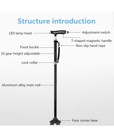Portable Adjustable Crutches Post-Injury Or Surgical Support for The Elderly Lightweight Durable and Ergonomically Designed Interesting - Buy Online on GoSupps.com