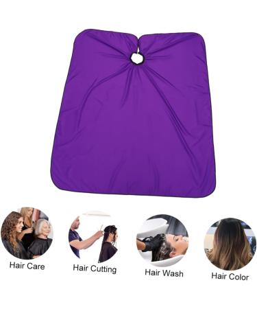 Beavorty Hairdressing Cloak Capes - Purple Salon Gown for Adults | Professional Hair Apron for Barbers & Hairdressers - Buy Online on GoSupps.com