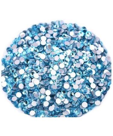 Jollin Aquamarine Rhinestones ss20 - Flat Back Glass Crystals for Adhesive - 576pcs - Buy Online on GoSupps.com