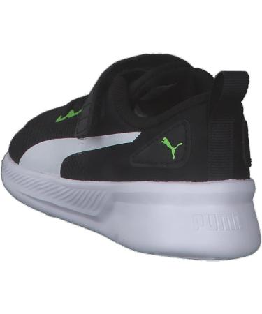 PUMA Kids Flyer Runner V INF Sneaker - Green Flash/White/Black - Size 6 UK Child - Buy Online on GoSupps.com