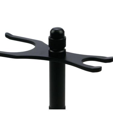 Tsnamay Black 15cm Razor and Brush Stand | Razor Holder & Shaving Brush Stand | Safety Razor Stand Without Logo - International Shipping Available - Buy Online on GoSupps.com