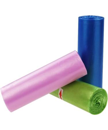 HOMMP 120 Bags 3 Gallon Colorful Garbage Bags 45 CM x 55 CM - Buy Online on GoSupps.com