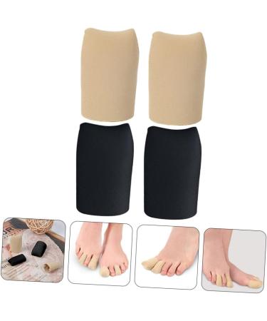 Silicone Toe Covers 2 Pairs - Gel Blister Protectors for Closed Toe Shoes - 4x2.6cm - Buy Online on GoSupps.com