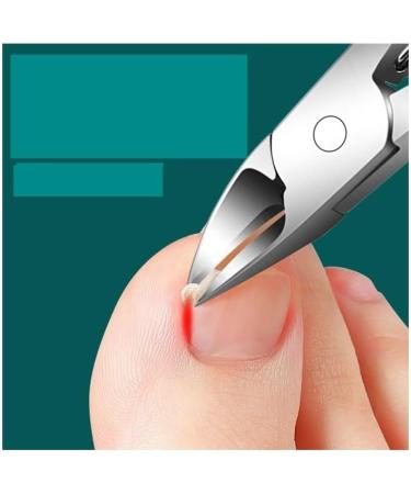 Onychomycosis Pliers Stainless Steel Ingrown Toenail Scissors Plastic Handle Dead Skin Pliers Stainless Steel Manicure Trimming Tools (Size : Rosso) - Buy Online on GoSupps.com