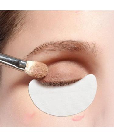 100Pcs Eyeshadow Pads Stencils Eyeshadow Shield Professional Eyeshadow Pad Patches Lint Free Under Patches for Eyelash Extensions Lip Makeup - Buy Online on GoSupps.com