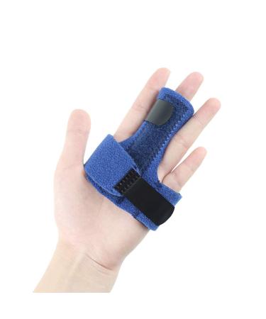 Trigger Finger Splints Finger Knuckle Immobilization Built-in Aluminium Mallet Finger Brace Trigger Finger Straightening Supports for Arthritis Pain Sprains Sport Injuries Relief Pain Left
