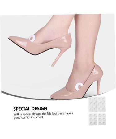 GLEAVI 4 Sheets Corn Stickers Callus Cushions Toe Pads Corn Cushion Pads Toe Pads for Corns Corn Protectors for Toes Heel Pad Pain Care Tool Felt White Foot Patch Simple - Buy Online on GoSupps.com