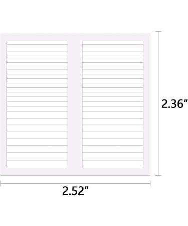 SILPECWEE 4500 French Tip Nail Guides - Self Adhesive Stencils for French Manicure - Nail Design Tool for Nail Art - Straight Line Design - 90 Sheets - Buy Online on GoSupps.com