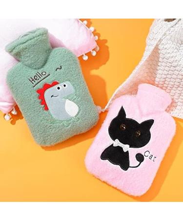 MAIES 1000ml Cute Hot Water Bottle - Cartoon Warmer for Comfort & Warmth | Ideal for Belly Pain Relief - International Shipping - Buy Online on GoSupps.com