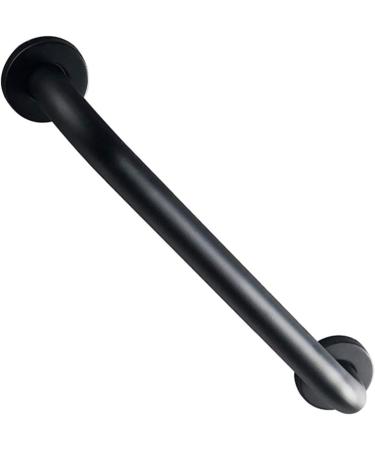 Grab Bars for Black Matte Elderly Wall Mounted Straight Armrest Bars Toilet Por Handrails Support for Seniors Disabled 50cm