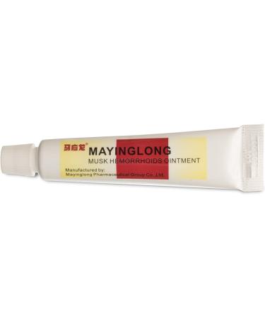 Mayinglong Musk Hemorrhoids Ointment - Fast Relief for Itching, Burning, and Pain - 0.35 oz (Pack of 3) - Buy Online on GoSupps.com