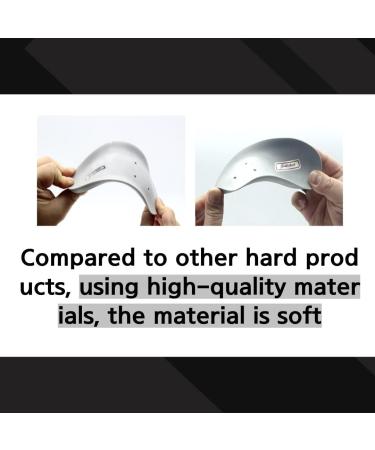 Silver Nano Platinum Arch Insole for Plantar Fasciitis Relief & Foot Odor Elimination - Size 9.5-10 Men's / 10.5 Women's - Buy Online on GoSupps.com