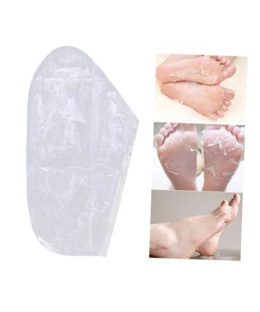 Housoutil 1 Paire plucher les pieds masque de soin des pieds masque de des s peler les s tremper de Exfoliant pour les mains blanche