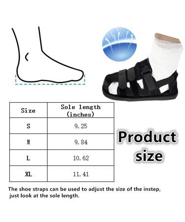 Unisex Adjustable Post-Op Shoe for Left/Right Foot | Medical Walking Shoe for Foot Injuries & Recovery | Small Size - Buy Online on GoSupps.com