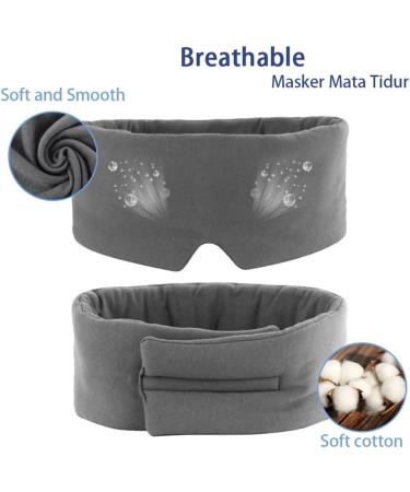 Buy Comfortable Adjustable Sleep Mask - Breathable Eye Mask for Men & Women | Ideal for Rest & Relaxation - Buy Online on GoSupps.com