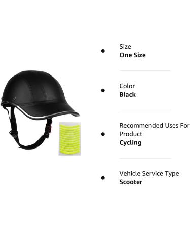 VICHFA Adjustable Adult Bicycle Helmet | 9 Colors | Baseball Cap Sunshade | Reflective Sticker | 56-60CM Cycling Helmets - Buy Online on GoSupps.com