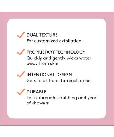 AQUIS Double-Sided Exfoliating Back Scrubber - Fast Drying & Ultra-Durable Microfiber Linen - Buy Online on GoSupps.com