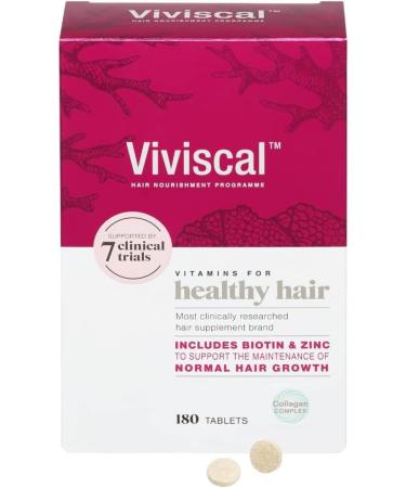 Viviscal Maximum Strength Hair Growth Programme 3 Month Value Pack - 180 Tablets by Viviscal