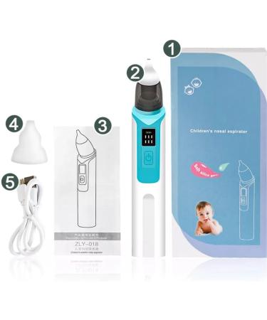 Baby Electric Nose Sucker - Automatic Nose Aspirator for Toddlers | Easy Clean Baby & Toddler Nose Cleaner Tool - Buy Online on GoSupps.com