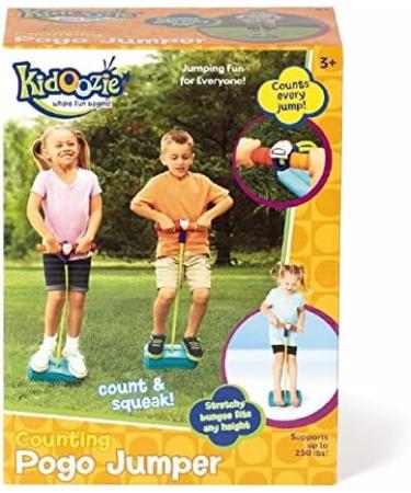 Kidoozie Counting Pogo Jumper | Safe & Fun Active Play for Kids | Squeaky Sounds | 250lb Capacity - Buy Online on GoSupps.com